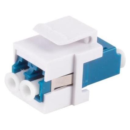 Shiverpeaks -BASIC-S--LWL-Keystone Verbinder, LC-LC, Duplex, blau (Keystone Modul) (BS08-10200)