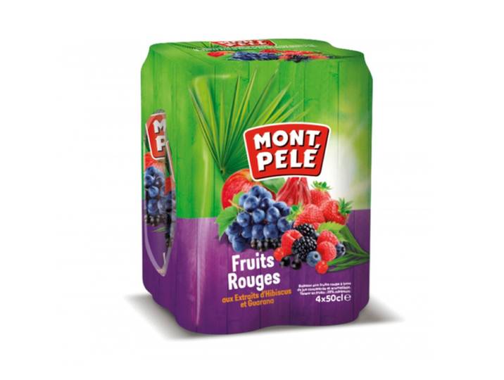 MONTPELE Boisson aux fruits rouges - 4 x 50 cl