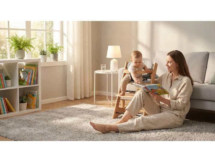 Chaise haute en bois pour bébé, chaise de repas en bois massif pour bébé, chaise d'alimentation en bois, chaise haute en bois pour tout-petit, siège en bois pour bébé, chaise de repas en bois pour