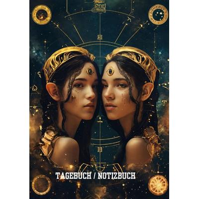 Tagebuch / Notizbuch Sternzeichen Zwilling, Taschenbuch von Willi Meinecke, Tredition, 978-3-384-18849-6