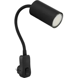 Wandleuchte Robby in Schwarz max. 25 Watt Wandlampe