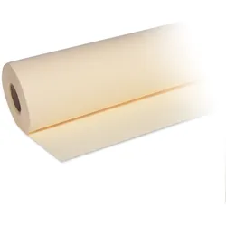 DeinPack 6 x Airlaid Tischdeckenrolle champagner 25m x 1,2m - Hochwertige Tischdecke