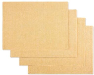 "Lauren Ralph Lauren Chambray Modern Farmhouse Placemat Set 4-Pack 14""x19"""