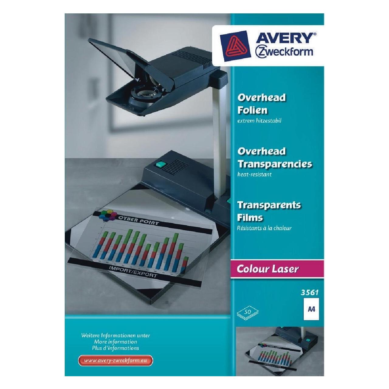 Avery Overhead-Folien (3561)