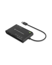 Conceptronic BIAN All-in-One Smart-ID Kartenleser USB 3.2 Gen 1 3.1 1 Schwarz 26 g Card-Reader Micro SD MultiMediaCard MMC Memory-Stick M2 High Capacity SDHC Extended SDXC Secure Digital 2.0 3.0 (BIAN01B)