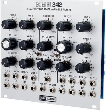 AJH Synth Gemini 2412 Dual SVF silver
