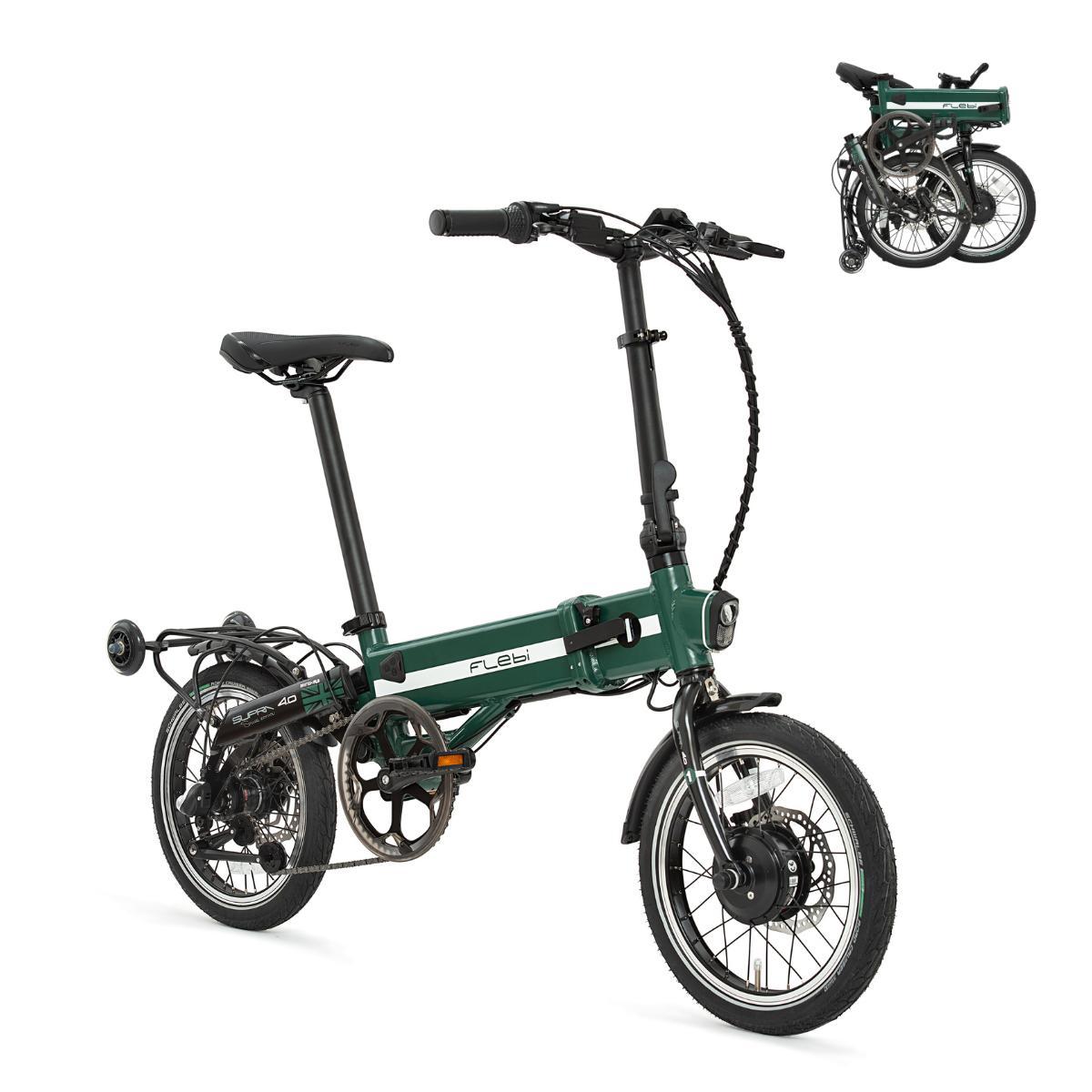 Faltbares E-Bike Supra 4.0 British Green | 70 km | 10,4 Ah | 16"