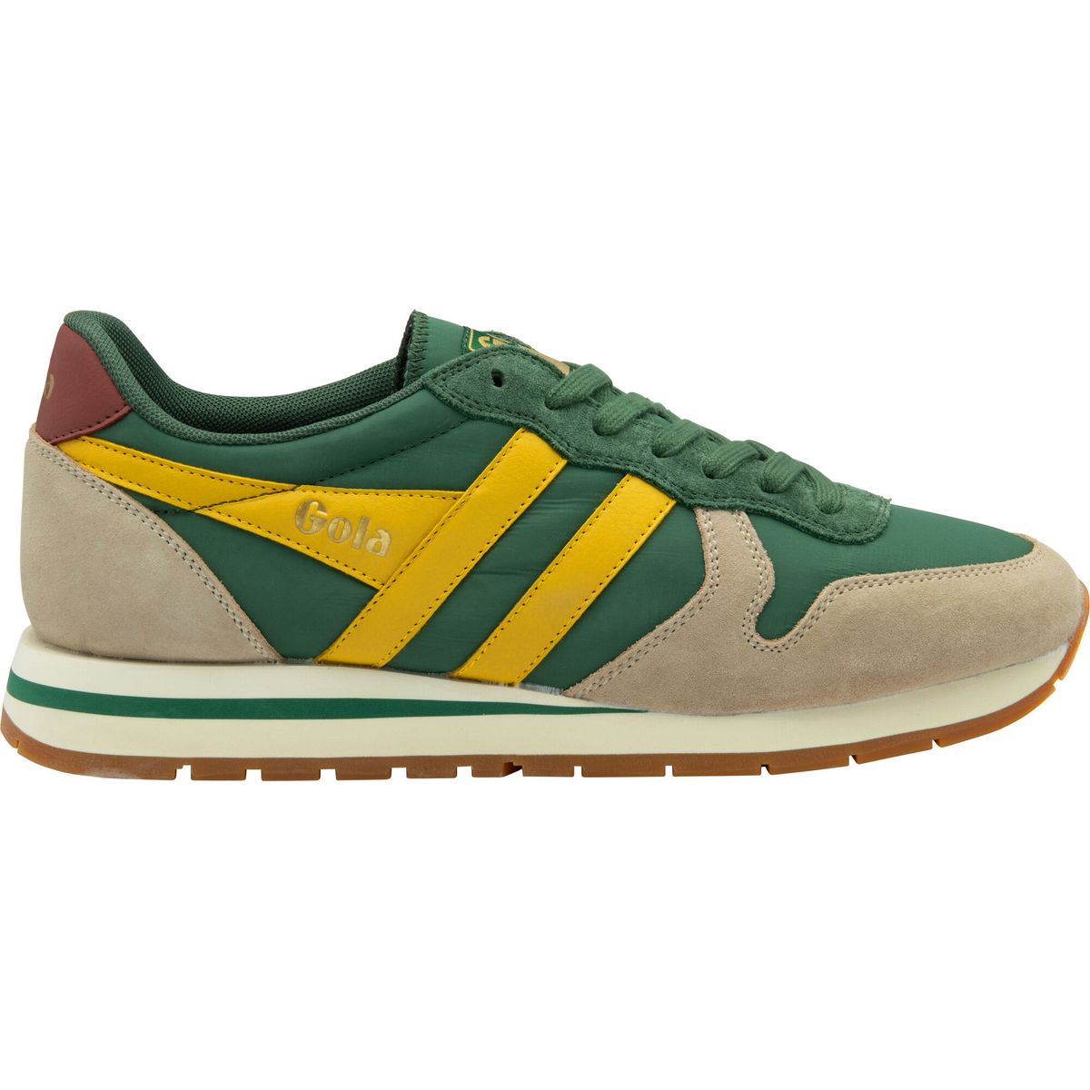 Gola Daytona Chute Sneaker Men evergreen/bone/sun (NC) 7 CMB363-NC-7-evergreenbonesun