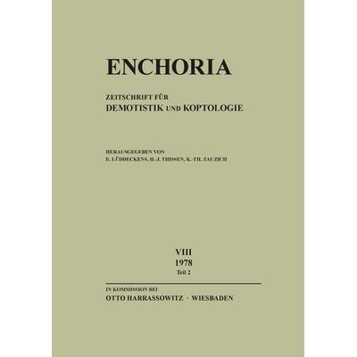 Enchoria 8 (1978) Teil 2, Taschenbuch von , Harrassowitz, 978-3-447-02051-0