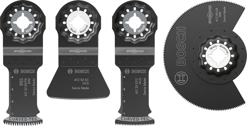 Bosch Boden und Installations Set, 4-teilig 2 608 669 089