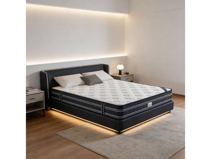 Matelas - YIDATONG - Matelas Hybride - 140x190 cm - Ép. 28 cm - Ressorts ensachés