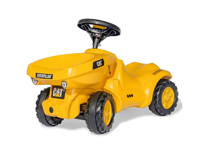 RollyMinitrac Dumper CAT Rolly Toys Gelb Kunststoff