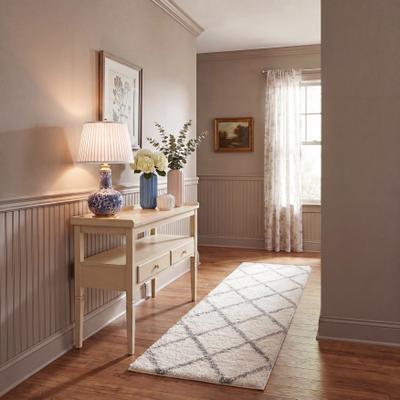 SAFAVIEH Parma Shag Mirosava Trellis 1.2-inch Thick Rug