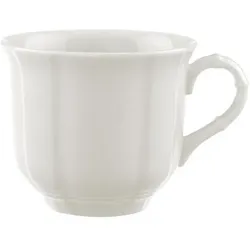 KAFFEETASSE Manoir weiß 120 ml