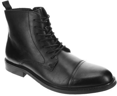 Kenneth Cole Reaction Lowen (Men's) Casual in Black, Size 11.5 M, Synthetic