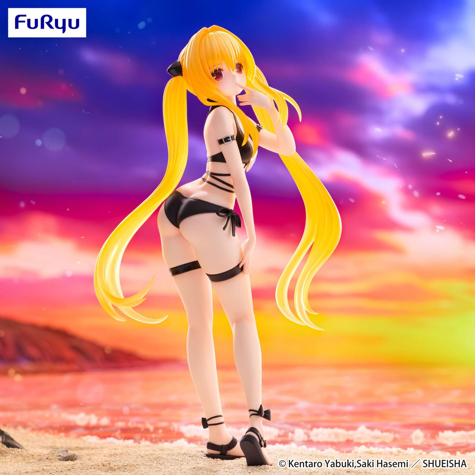 FuRyu To Love Ru Darkness Trio-Try-iT PVC-beeldje Konjiki no Yami, 19 cm