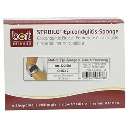 Bort Stabilo Epicondylitis Spange Größe 2 grau