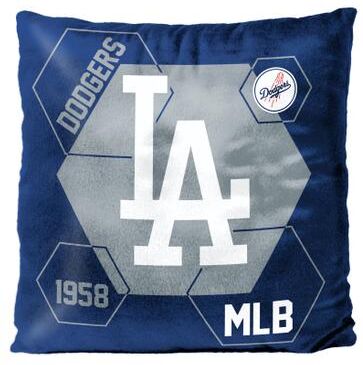 Dodgers Velvet Reverse Pillow by MLB in Multi