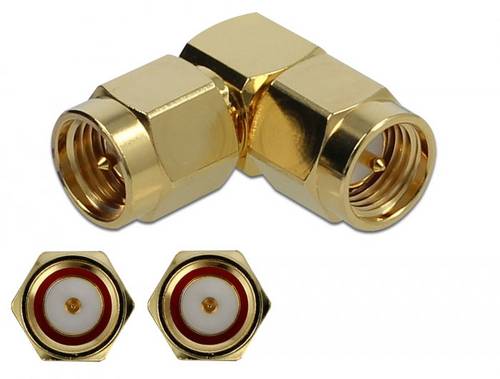Delock 89950 89950 SMA-Adapter SMA-Stecker - SMA-Stecker 1St.
