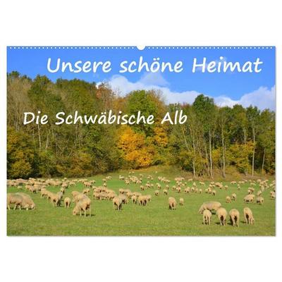 Unsere schöne Heimat - Die Schwäbische Alb (Wandkalender 2027 DIN A2 quer), CALVENDO Monatskalender