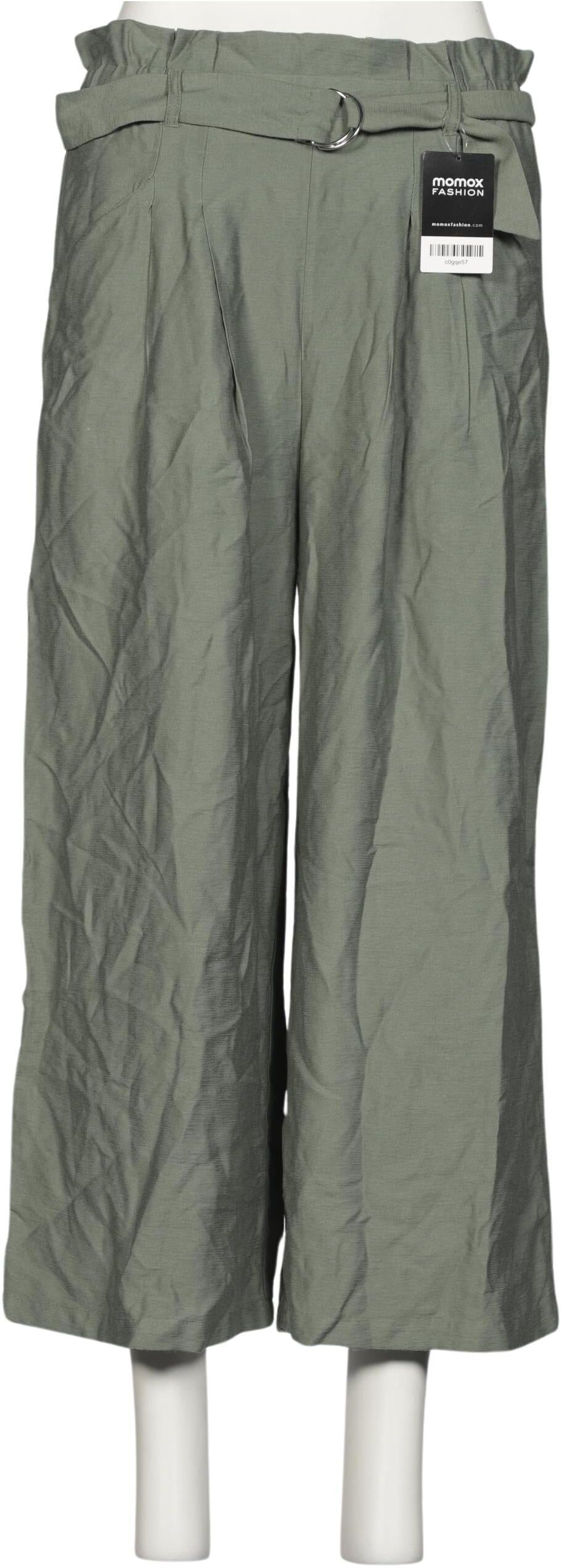Vero Moda Curve Damen Stoffhose, Grün, Gr. L, Viskose / Synthetik - Second Hand