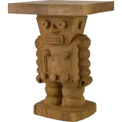 Beistelltisch Robot 40 x 40 cm, Naturholz