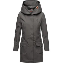 MARIKOO Damen Outdoor Winter Softshelljacke Regenjacke mit großer Kapuze Mayleen