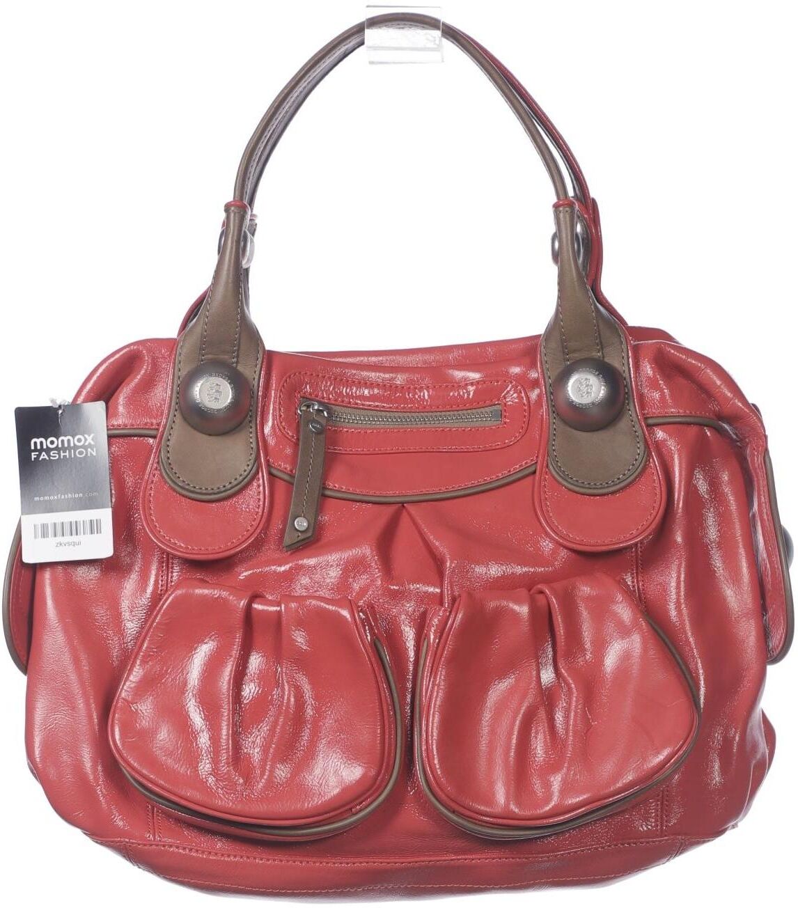 George Gina & Lucy Damen Handtasche gross Leder, Rot, Leder - Second Hand