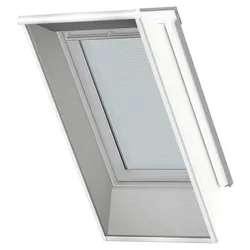 VELUX Insektenschutzrollo ZIL manuell Schwarz transparent 0000SWL, CK04, GGL,Manuell,VELUX,weiße Schiene