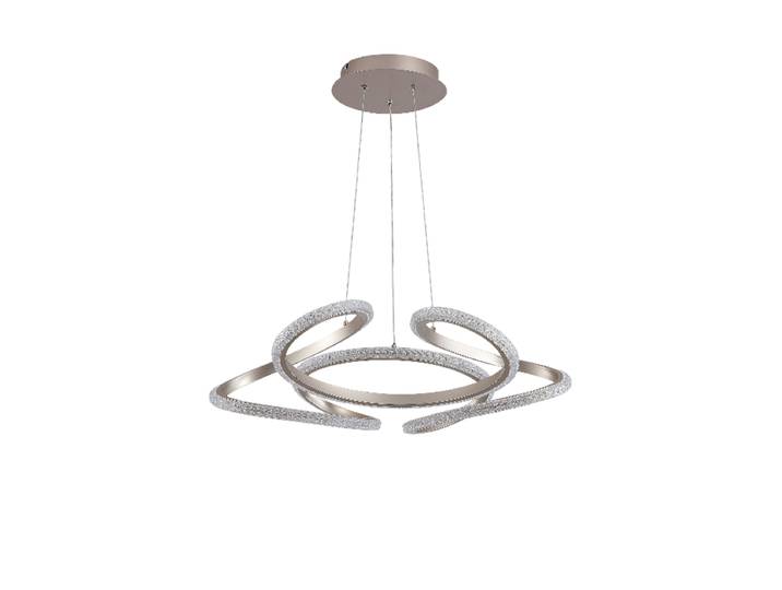 Design LED Pendellampe Doodle Champagner Searchlight