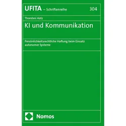 KI und Kommunikation, Fachbücher von Thorsten Hotz