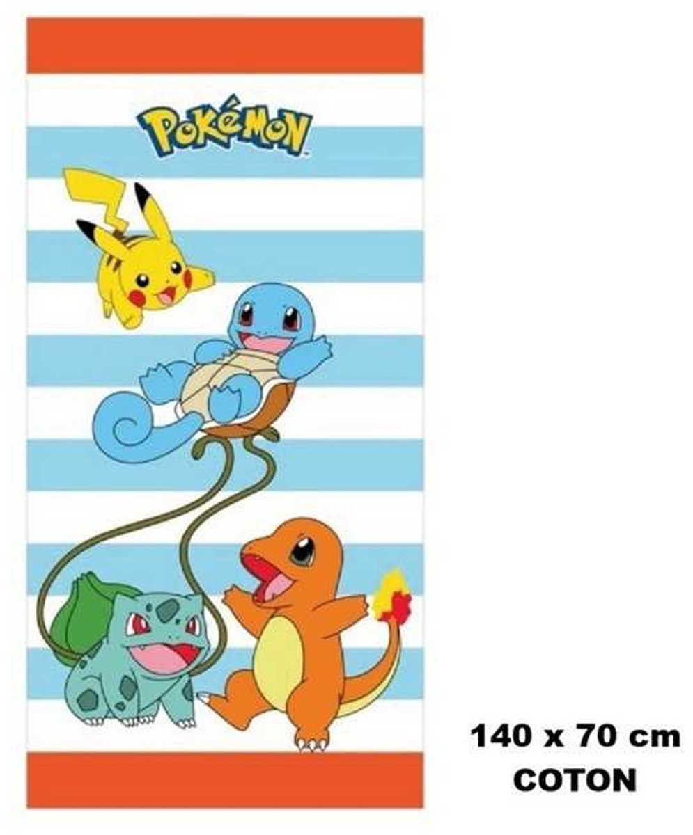Pokémon Strandlaken voor volwassenen van katoen