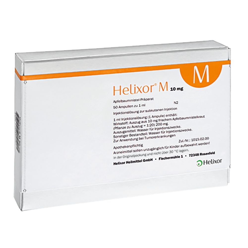 Helixor M Ampullen 10 mg 50 St