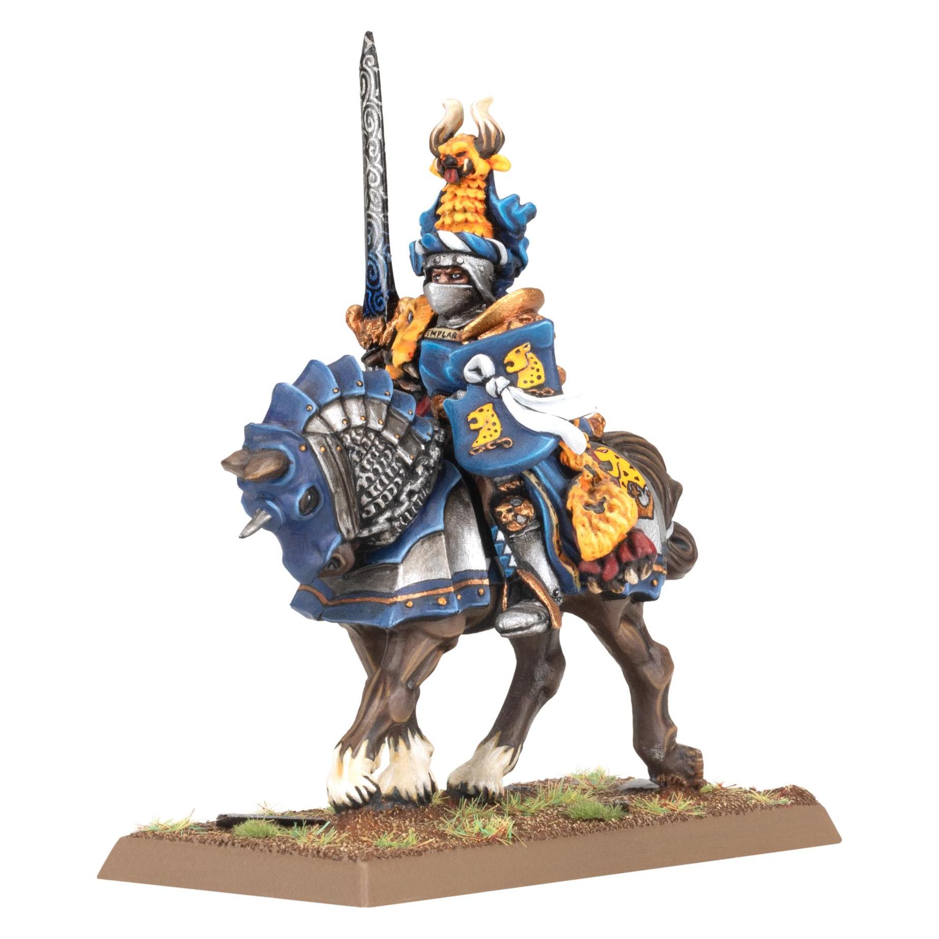 Games Workshop Warhammer ToW - Empire de L'Homme : Grand Maitre des Chevaliers Pantheres (99112702007)