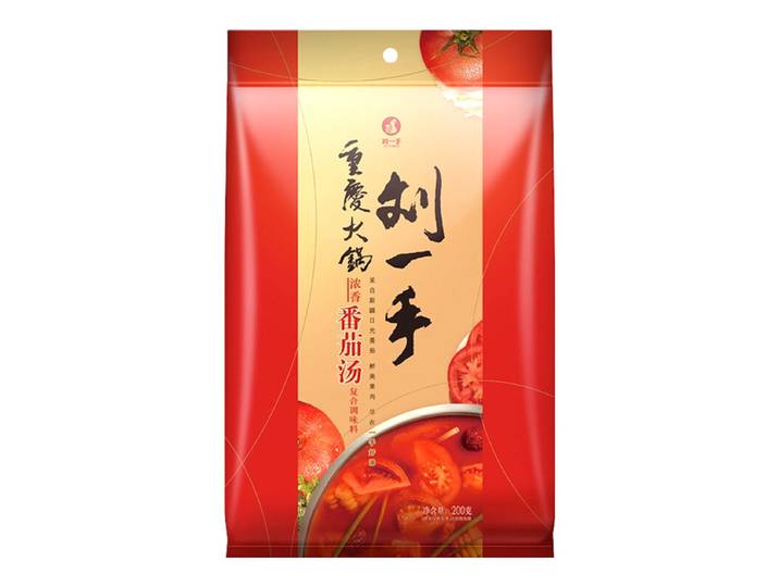Liuyishou Soupe à la tomate parfumée pour fondue de Chongqing 200 g