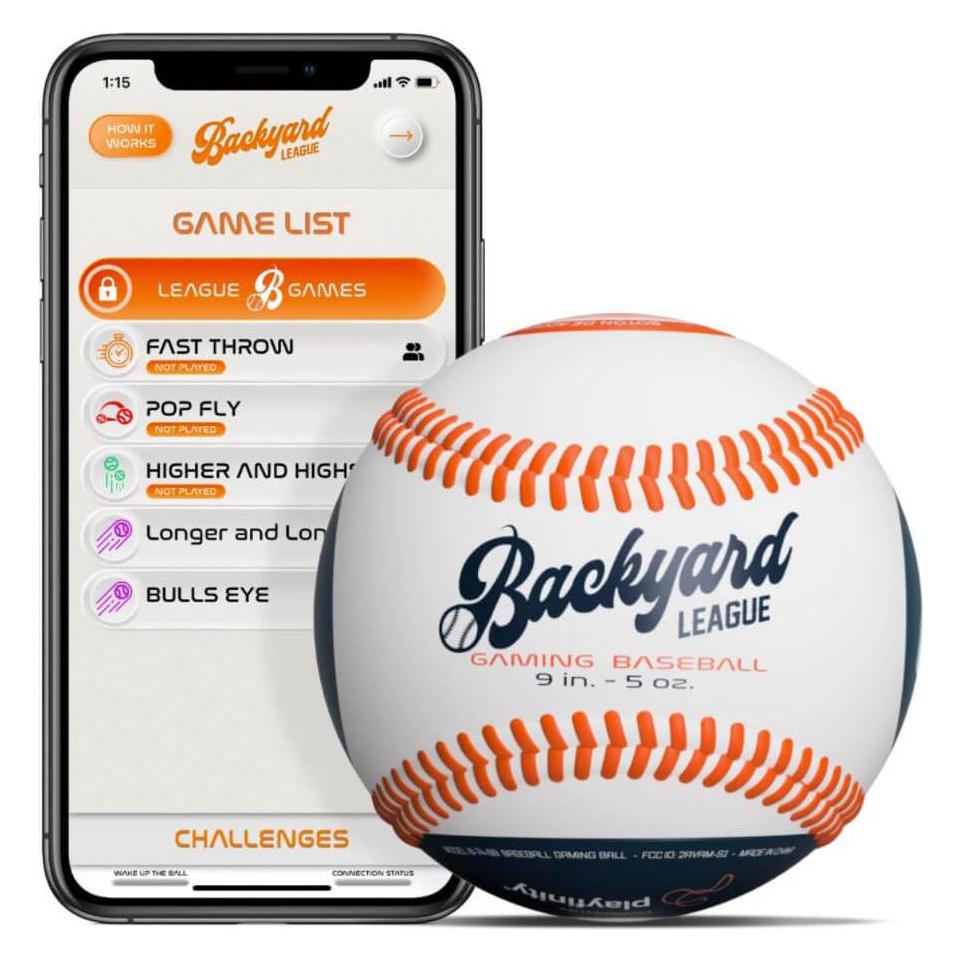 Playfinity Backyard League Bundle Ball and Sensor 2021 (1023)