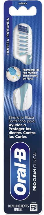 Oral-B Cepillo Dental Adulto Pro-Clean Clinical Medio 1ud
