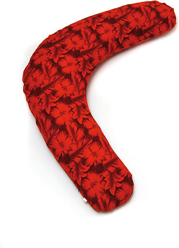 Sissel Federe per Cuscinone Comfort Fantasia Ibisco Rosso
