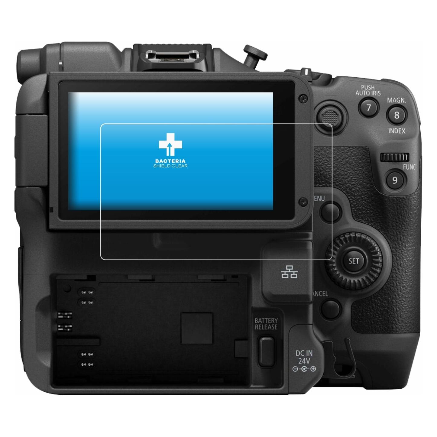 upscreen Schutzfolie für Canon EOS C80 Displayschutz Displayschutzfolie Folie Klar antibakteriell (2065153)