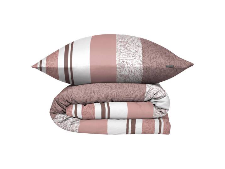 Schiesser Bettwäscheset Adele Renforcé 2-teilig 135x200 cm Puderrosa, Rosa, 135x200 cm, Heimtextilien, Bettwäsche & Leintücher, Bettwäsche