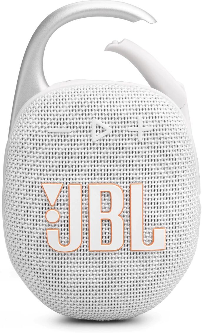 JBL Clip 5 Portable Wireless Speaker - White