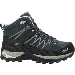CMP Damen Trekkingstiefel hoch Da RIGEL MID WMN TREKKING SHOES WP, Größe 38 in Schwarz Schwarz