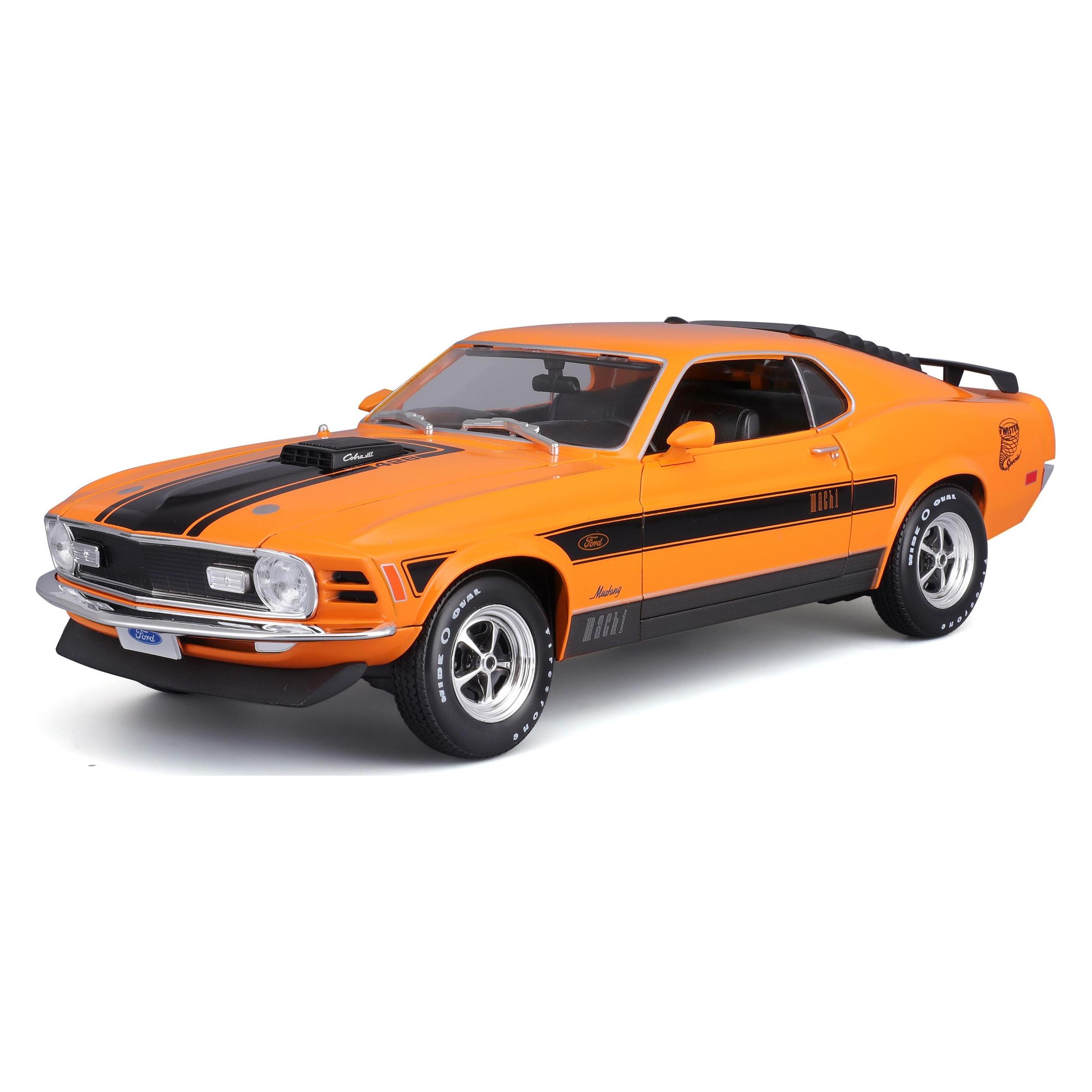 Maisto Ford Mustang Mach 1 1970 1/18 orange (531453O)