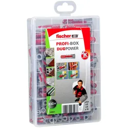 fischer Profi-Box - DuoPower Universaldübel-Sortiment 132 Stück