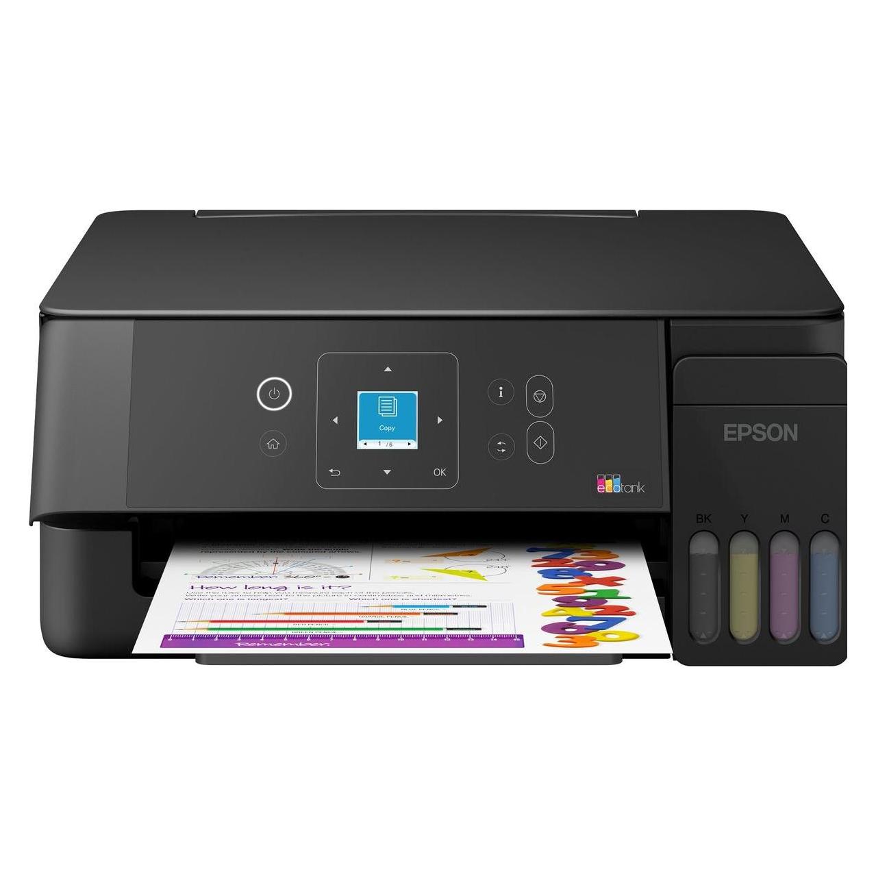Epson EcoTank ET-2922 Inkjet Printers Consumer (Tintentank, Farbe) (C11CL63416)