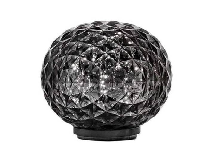 Kartell Mini Planet\, Lampe de Table à batterie\, Fumé\, Ø 16 cm Lampada Mini Planet Batteria Fumé 09410/FU Kartell – Ricaricabile e DimmerabileMini Planet Kartell: piccola lampada\, grande
