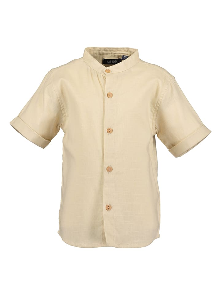 Blue Seven Hemd in Beige - 98