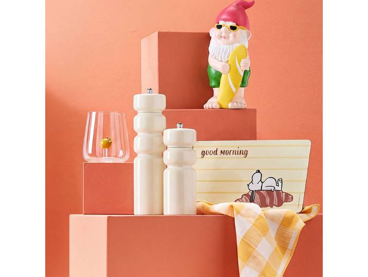 Salz- & Pfeffermühle SALT & PEPPER 17cm Beige/Beige