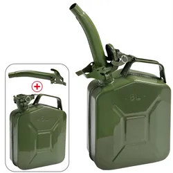 Casaria monzana Metallkanister 5L + Ausgießer