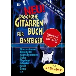 Das große Gitarrenbuch für Einsteiger spezial (+DVD +2 CDs)